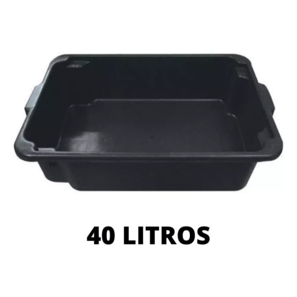 Caixa De Massa - PVC Retangular 40 Lts - Zumblick