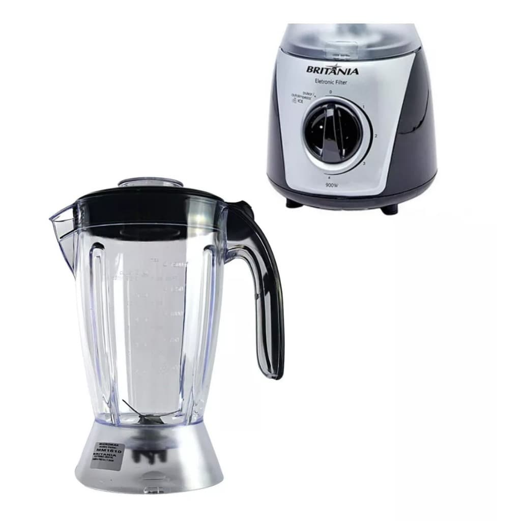 Copo Para Liquidificador Britânia Eletronic Filter 600/700/800w