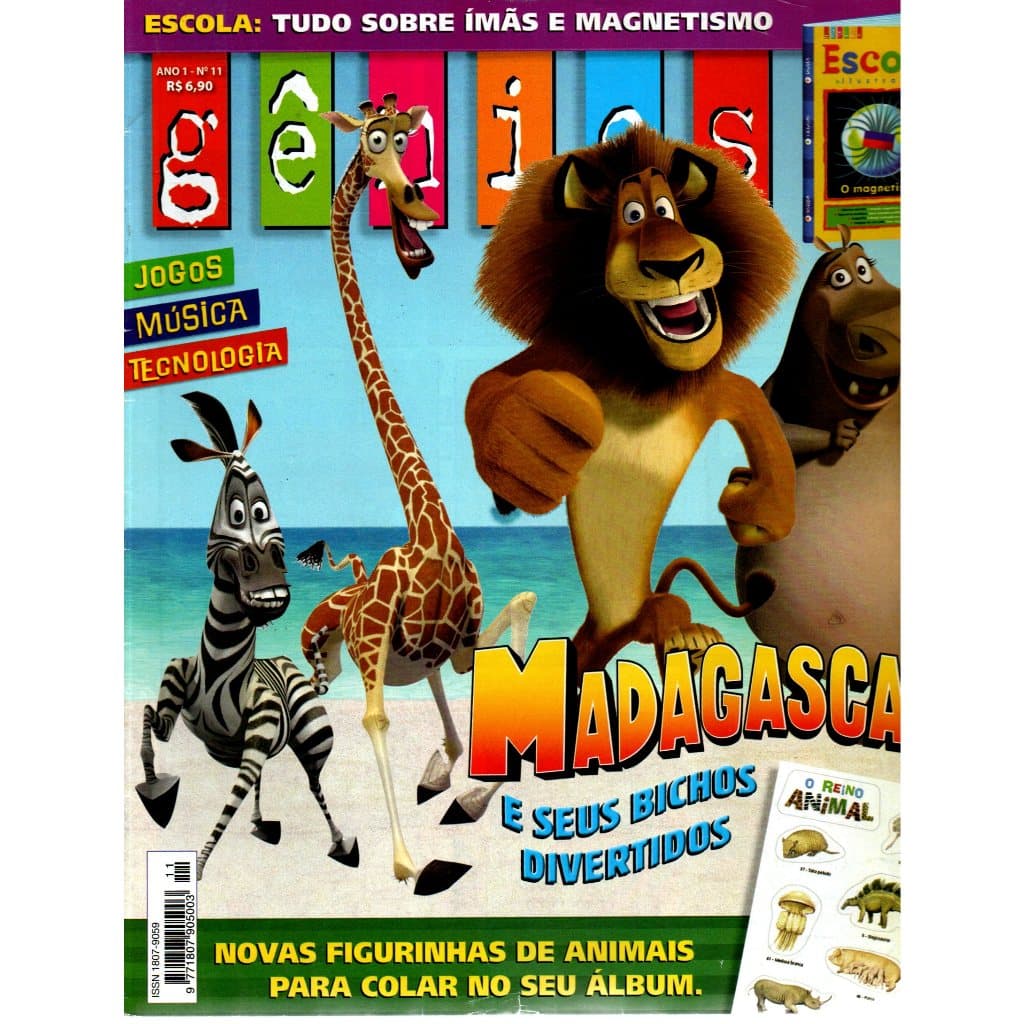 Revista Gênios, Ano 1, Nº 11, 2005