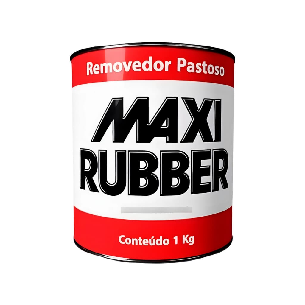 Removedor De Tinta Pastoso 1 Kg Maxi Rubber