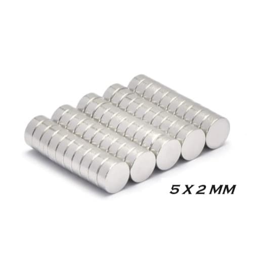 50 Imas de Neodimio 5 x 2 mm 50 peças Bolsas carteira , Bijuterias -DY - Projetos Especiais etc