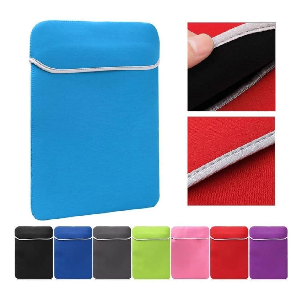 Kit com 2 Capas Envelope Neoprene Para Notebook Macbook Tablet Ipad OV-108