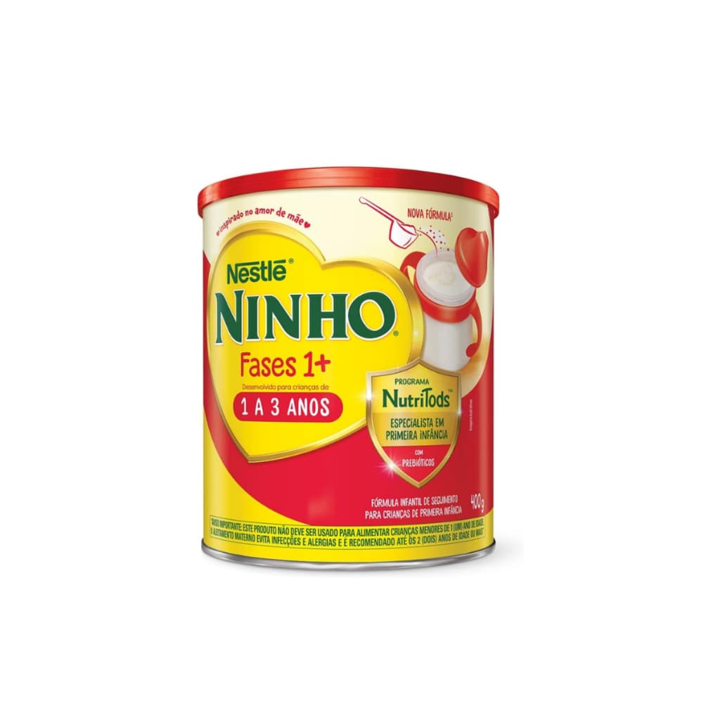 Ninho Fases 1 + - Lata 400g