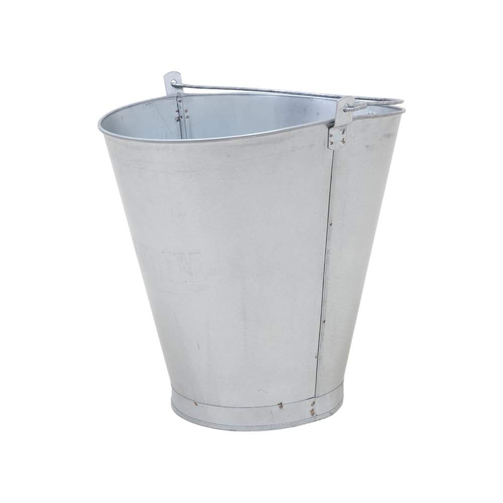 Balde Ordenha Tirar Leite 12 Litros Aço Galvanizado Graduado Durável e Resistente - Gudim