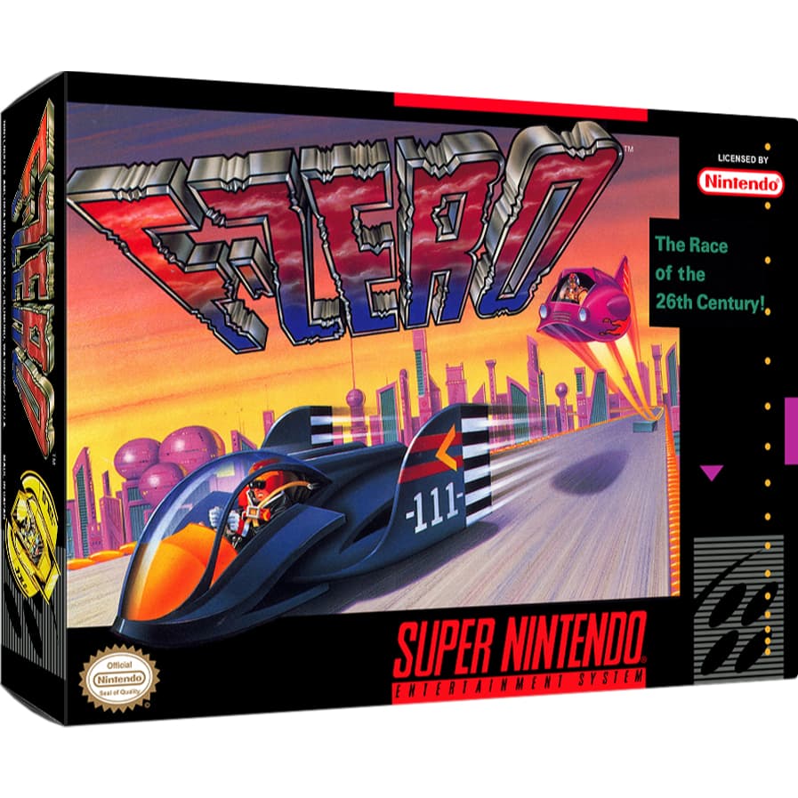 Jogo F Zero Super Nintendo novo