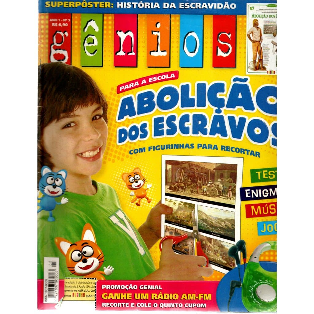 Revista Gênios, Ano 1, Nº 5, 2005