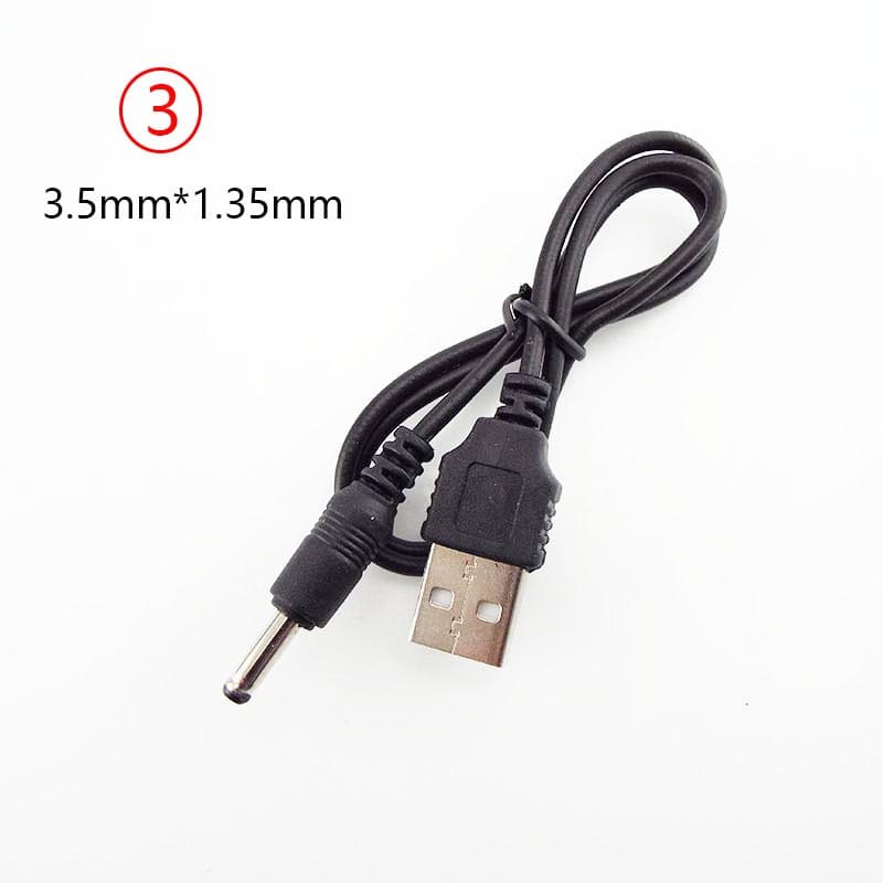 Cabo Usb Com Ponta De 3.5 Mm Para Alimentacao Caixa De Som