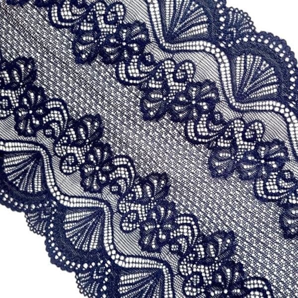 Renda poliamida com elastano lingerie 5 metros ou 100 gramas