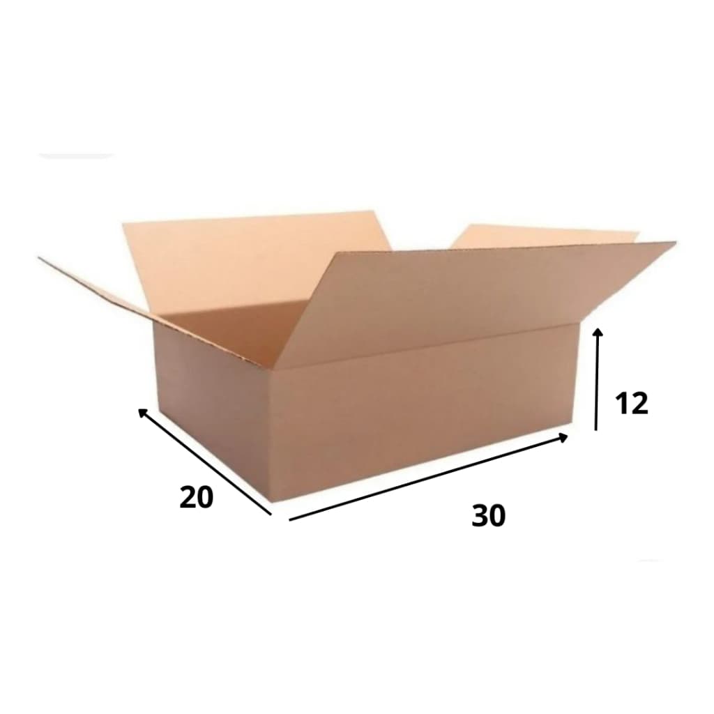50 Caixas 30x20x12 padrão correio,Pac,Sedex, Ecommerce
