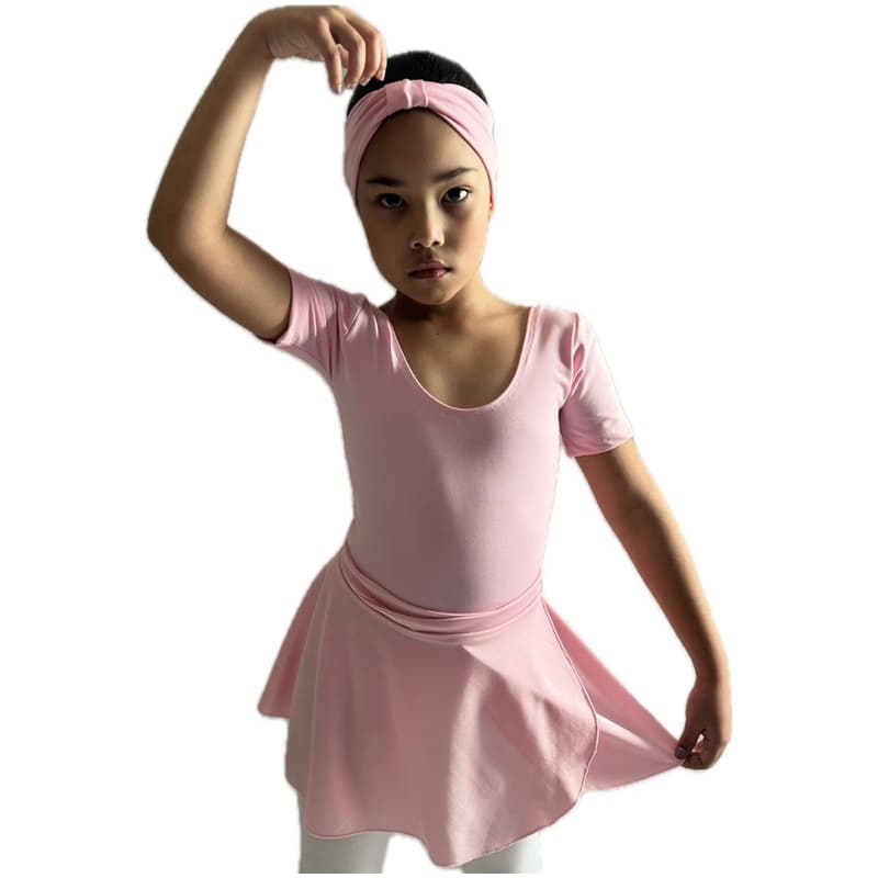 Kit Ballet/ Collant + Saia transpassada + Faixinha  *ENVIO RAPIDO*