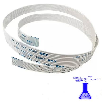 Cabo Flat Painel Impressora Epson 12 vias 50cm Normal  L3110 L3150