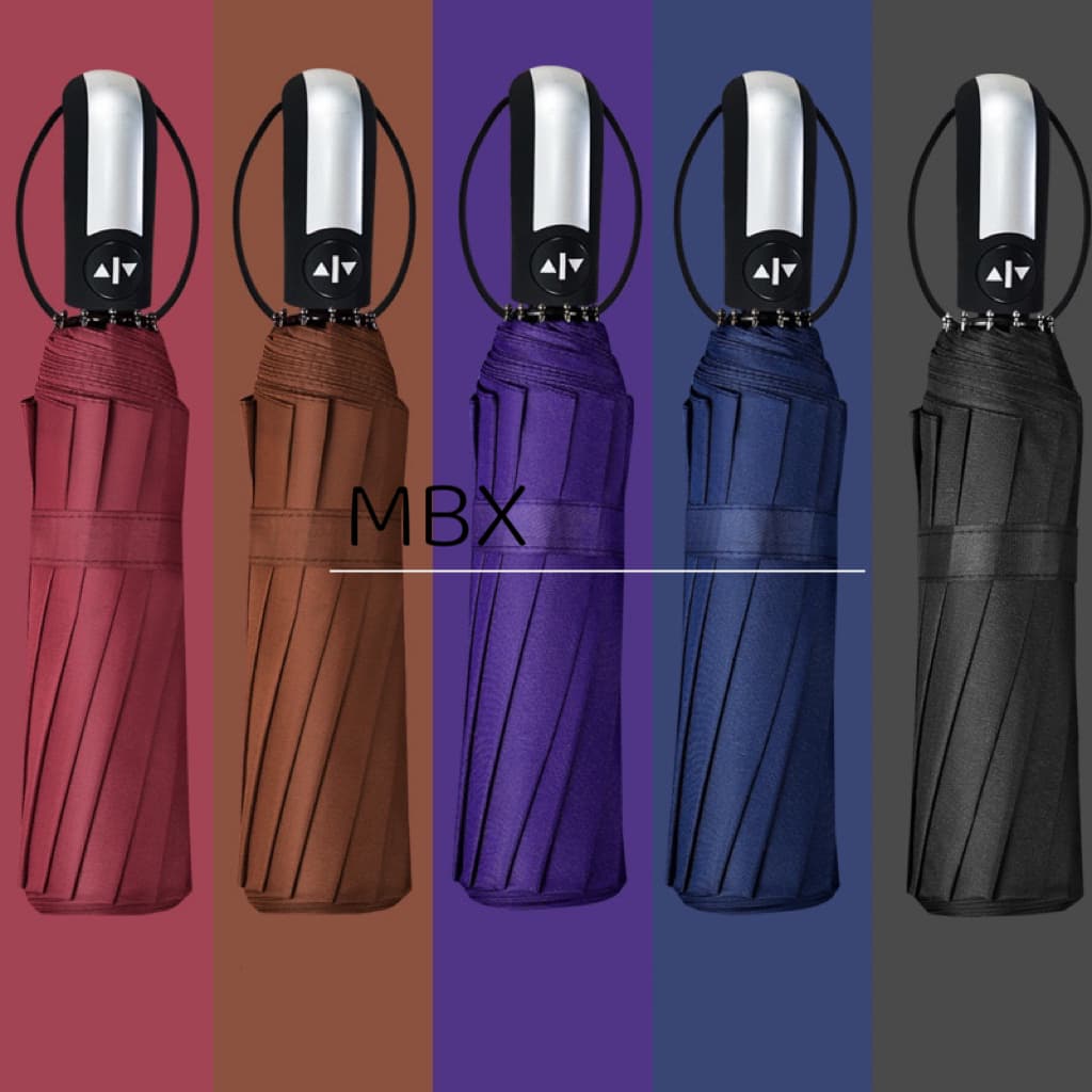 Guarda-Chuva Dobrável Automático  - Abre e Fecha com 1 Botão, Proteção UV Modelos Colorido