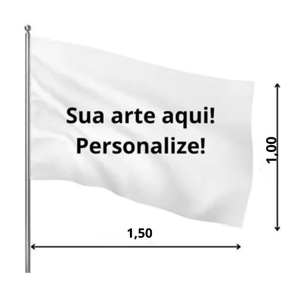 Bandeira Personalizada com a sua Arte Logo Times Desenhos Empresa Bandas em tecido oxford 100x150