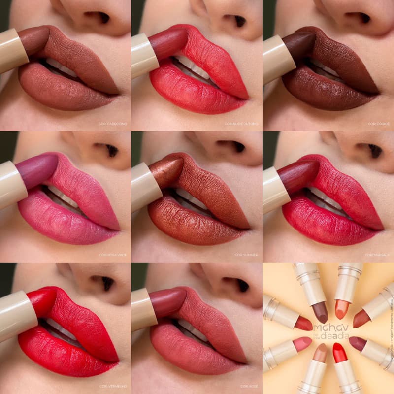 Batom Bala Bastão Dia a Dia Mahav