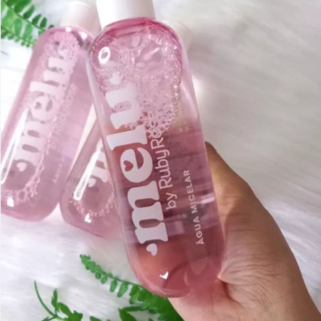Água Micelar MELU 100 ML ou 200 ML RUBY ROSE