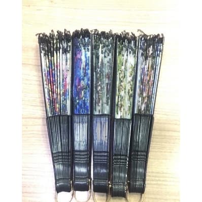 Kit c/3 Leque chinês c/ flores ,corido,cor lisa imperdível ~ C&S BAZA ~