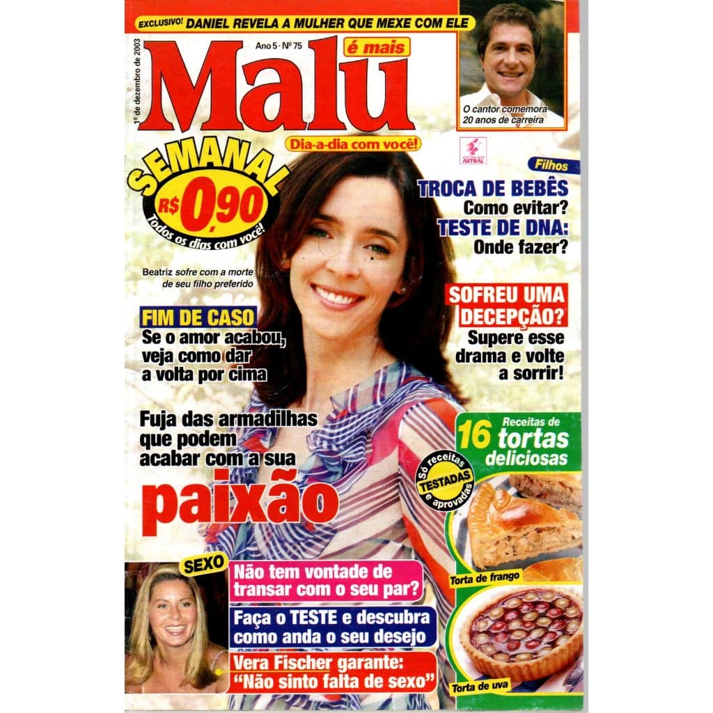Mini Revista Malu, Ano 5, Nº 75, 2003