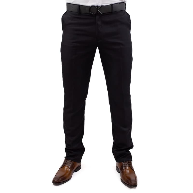 Calça Social Masculina Alfaiataria Slim Oxford Premium