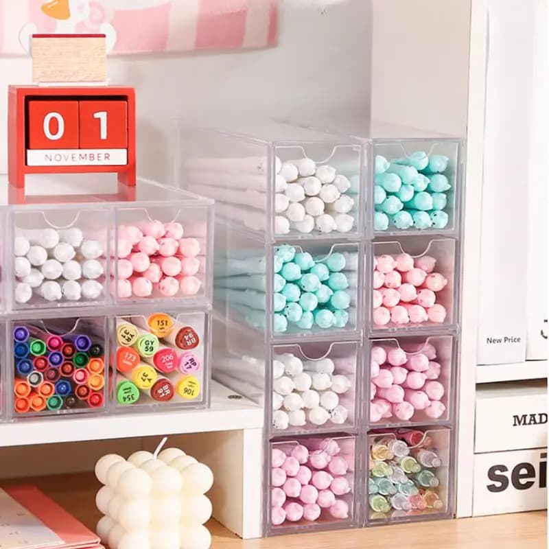 Caixa Acrílica Empilhável: Organização Eficiente para seu Escritório