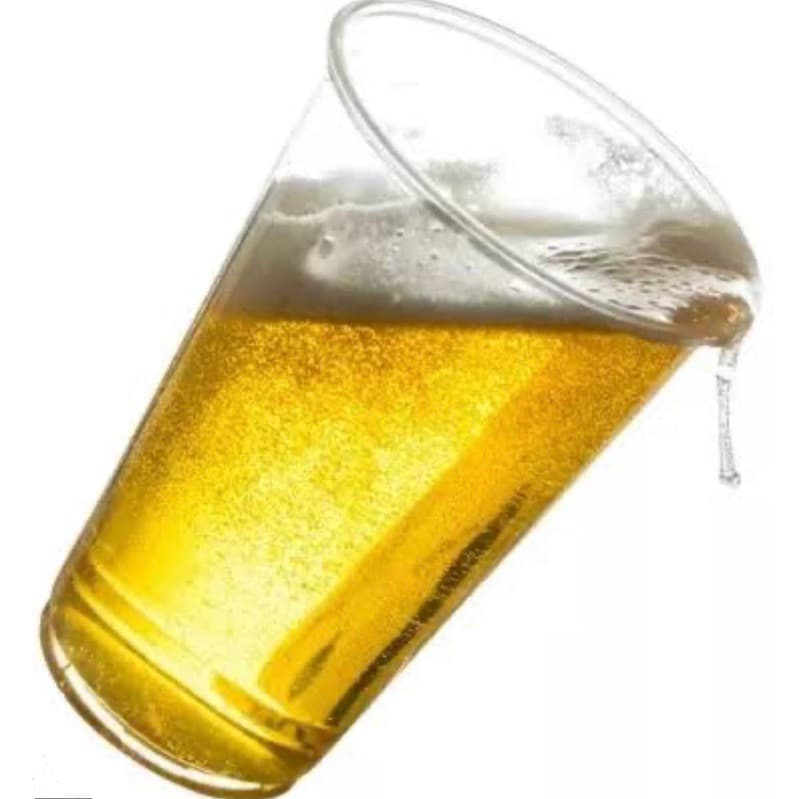 50~300 COPO DE CHOP 300 ml INCOLOR PP DESCARTÁVEL