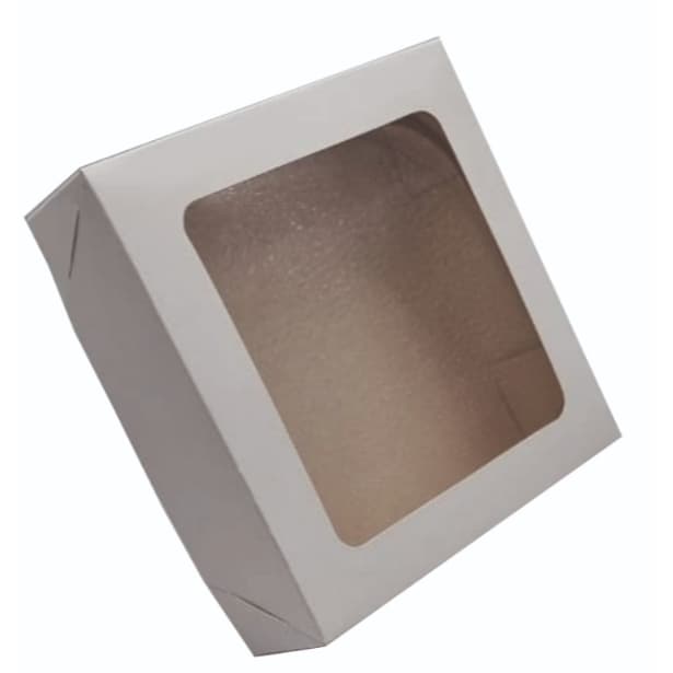 Caixa  Visor - Várias Cores - 20X20X6 (cm) - 10/20/30/40/50 Unidades