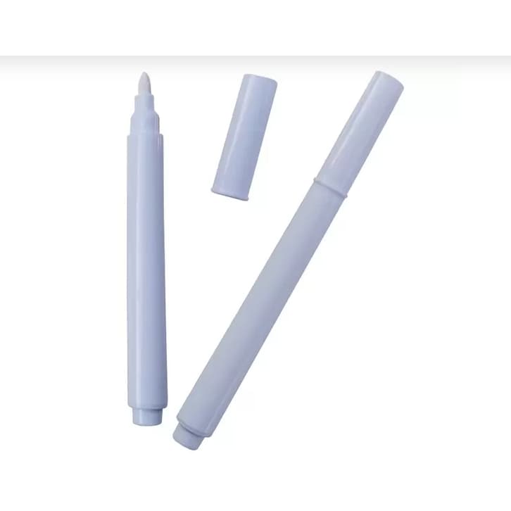 5 Canetas Giz Líquido Branca para Quadro Preto