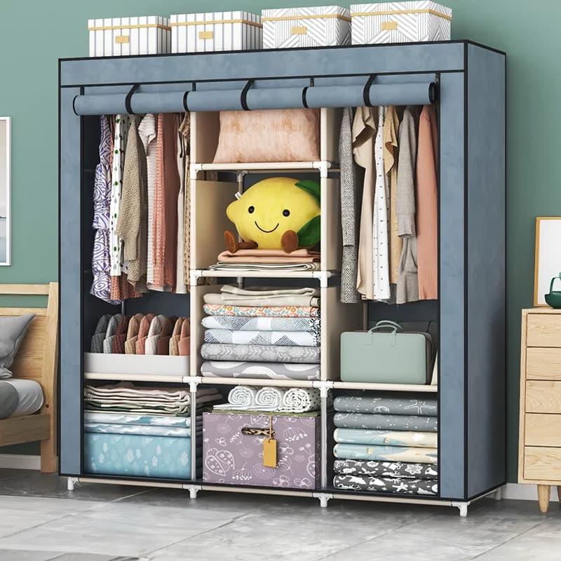 Guarda Roupa Dobrável Organizador De Roupas