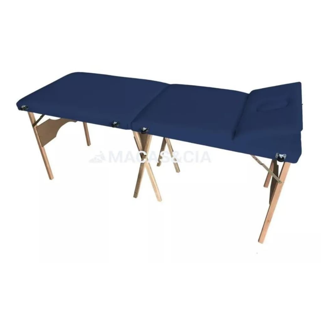 Maca Madeira Portátil Cabeceira Respiro 200kg 65cm Largura Dobrável com Rodizio