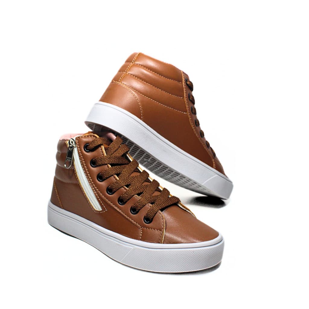 Tênis Bota Adulto Menina Sintético Confortável