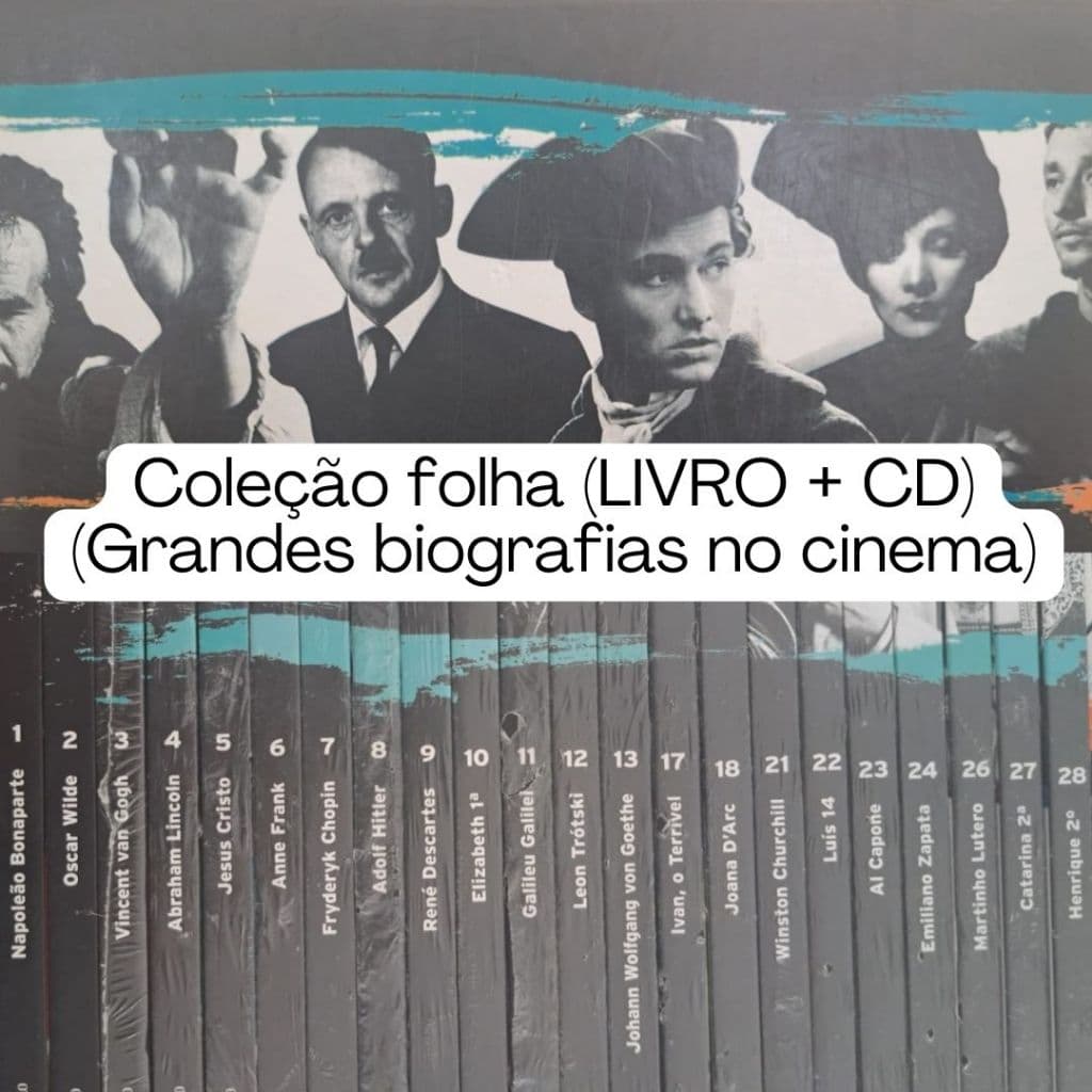 Coleção folha - Grandes biografias no cinema - Livro + Cd