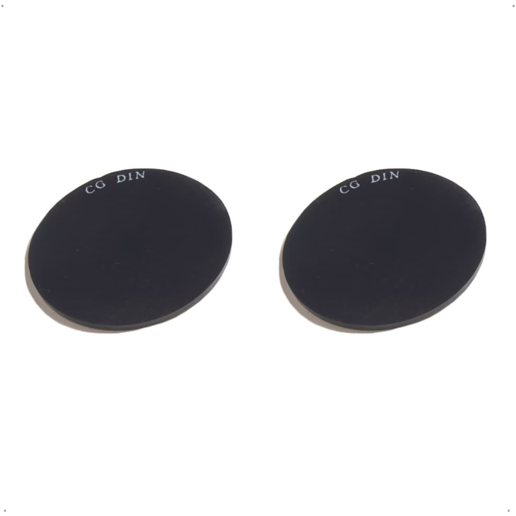 Lentes de proteção redondas Carbografite 50mm - tonalidade 4