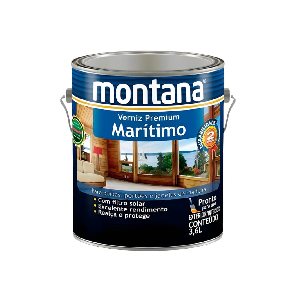 Verniz Marítimo Premium 3,6 Litros Montana