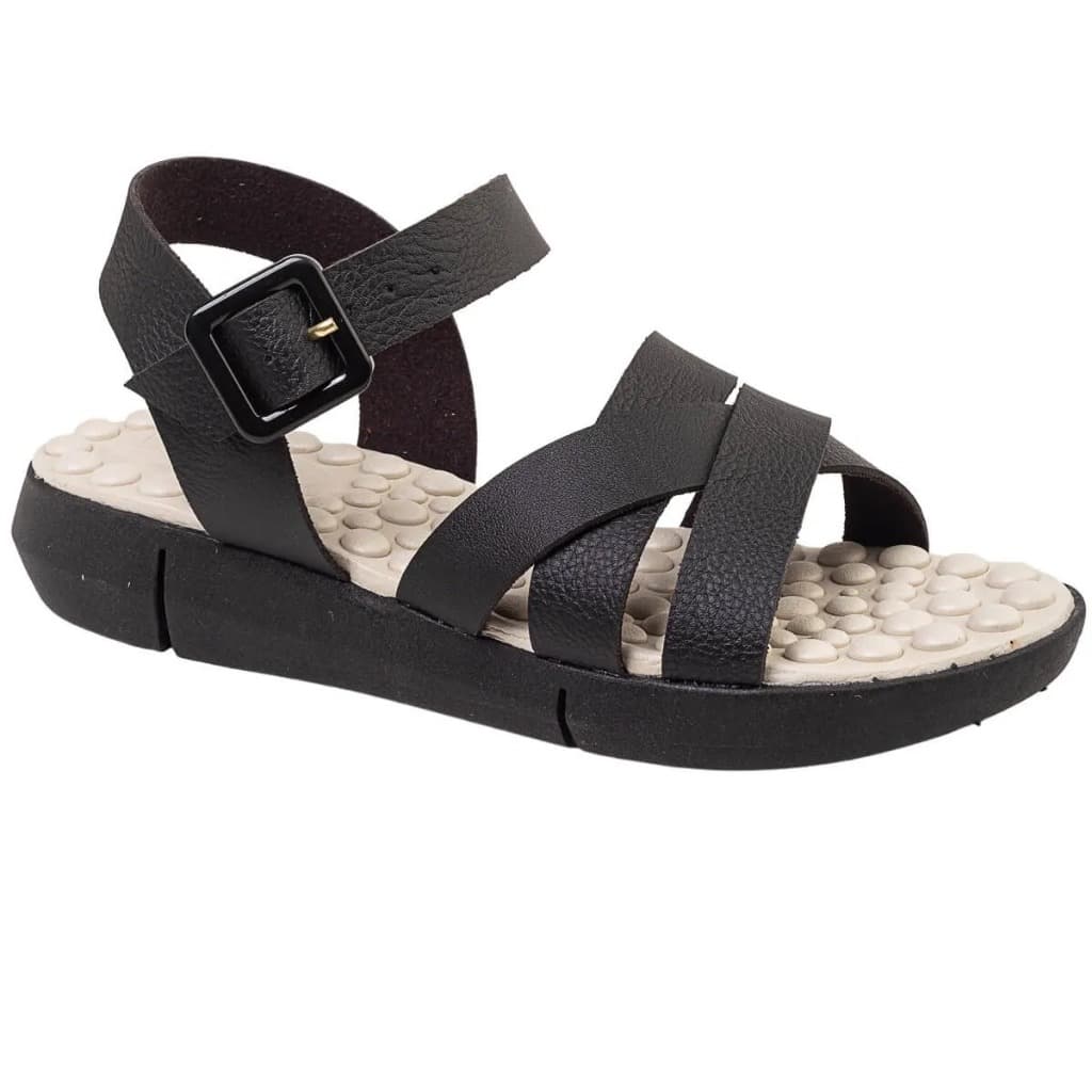 Sandália Papete Feminina Ortopédica Massageadora Leve Macia Utra Conforto