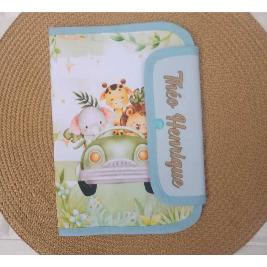 Capas para caderneta de vacinação personalizada. Capa estilo livro.