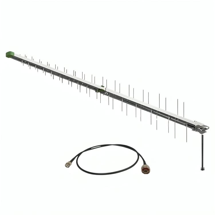 Kit Antena Celular Rural Full Band 3g 4g + Cabo De Descida 1 Metro RG58