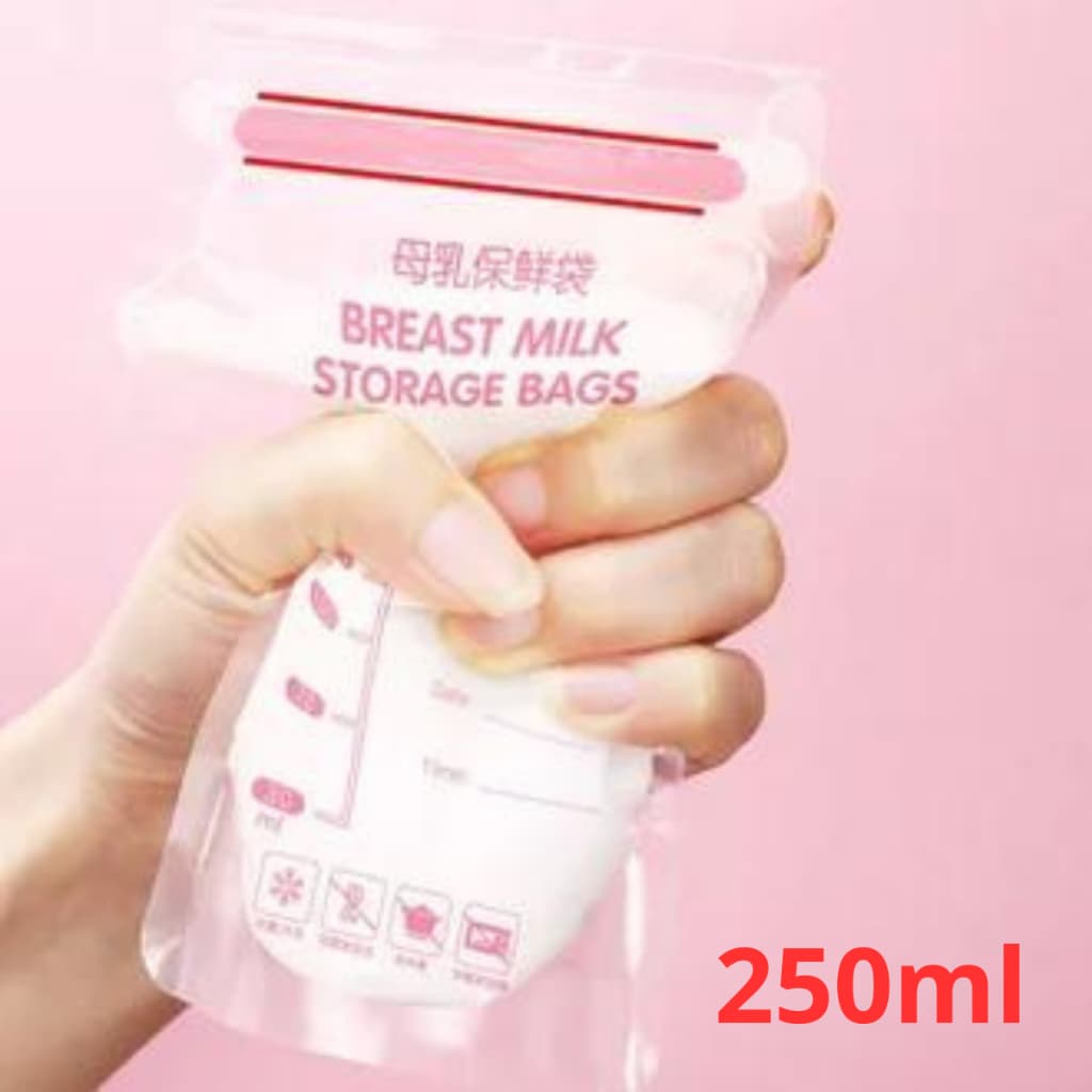 saco para armazenar leite materno saquinhos para leite armazenagem segura 250ml