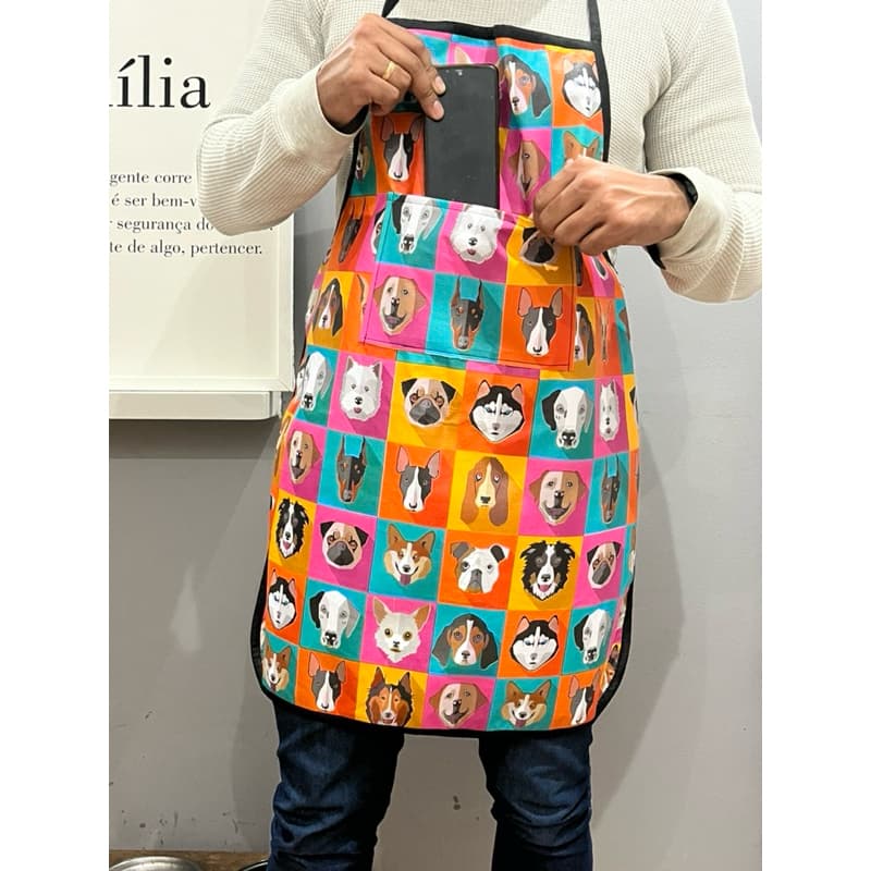 Avental Impermeável para Pet Shop Banho e Tosa e Cozinha - Madiba Pet