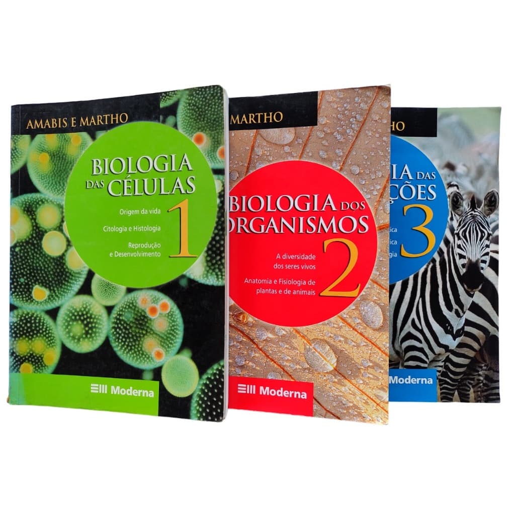 Coleção Biologia Amabis e Martho