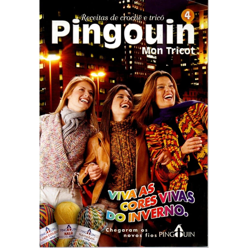 Mini Revista Pingouin, Mon Tricot, Nº 4