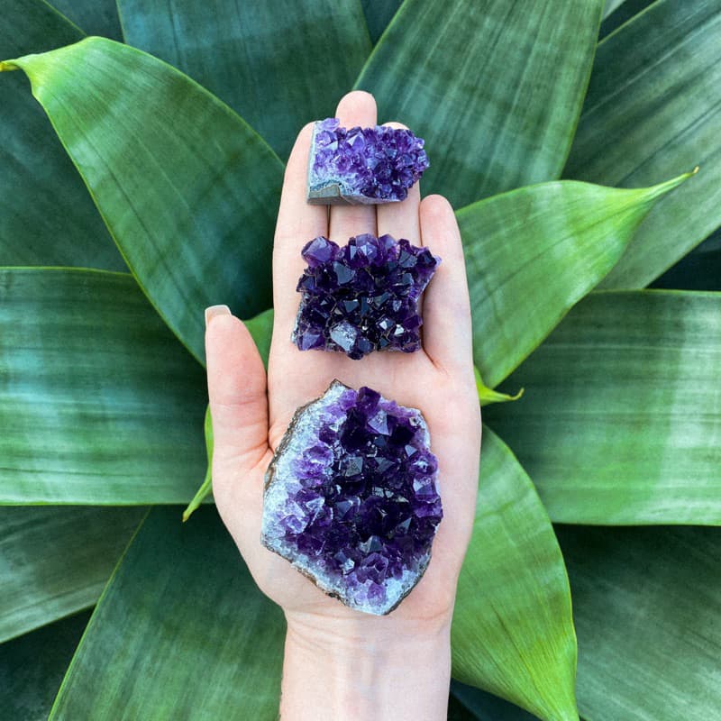 DRUSA DE AMETISTA - QUALIDADE EXTRA - Pedra Bruta Drusa Natural