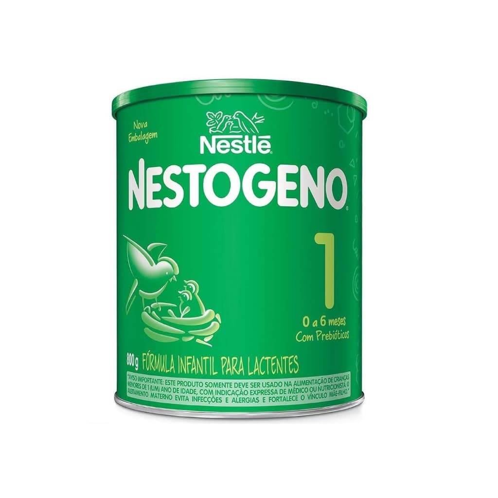 Fórmula Infantil Nestogeno 1 - 0 A 6 Meses Lata 800g - Nestlé