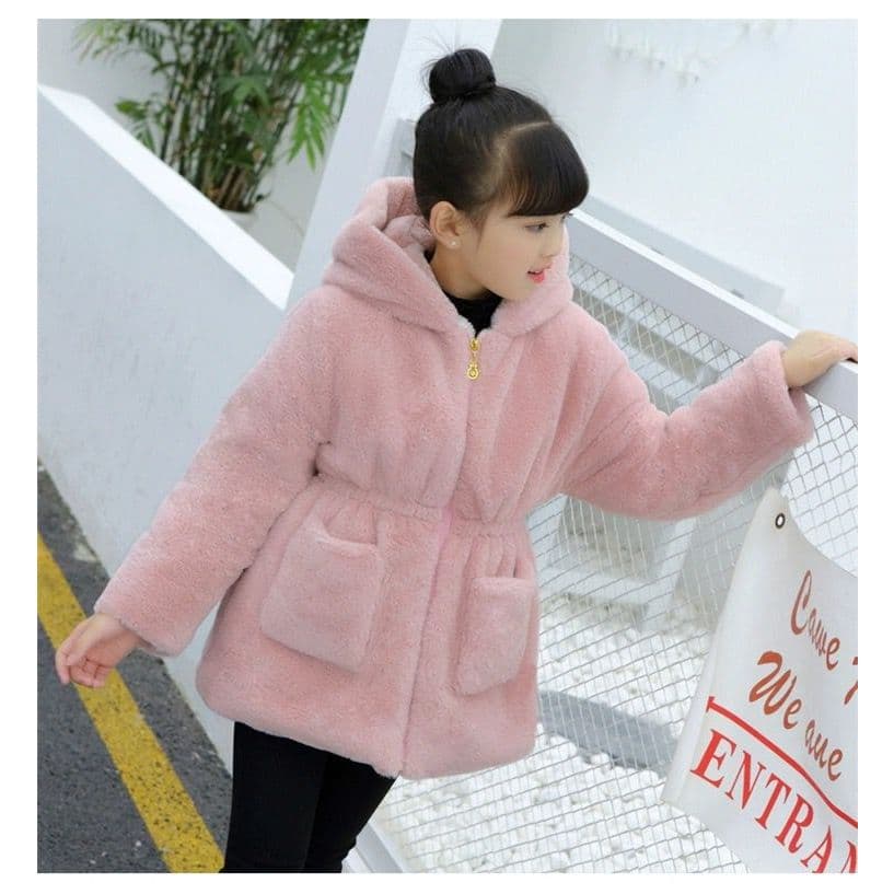 casaco blusa infantil menina pelinh bem quente no2208