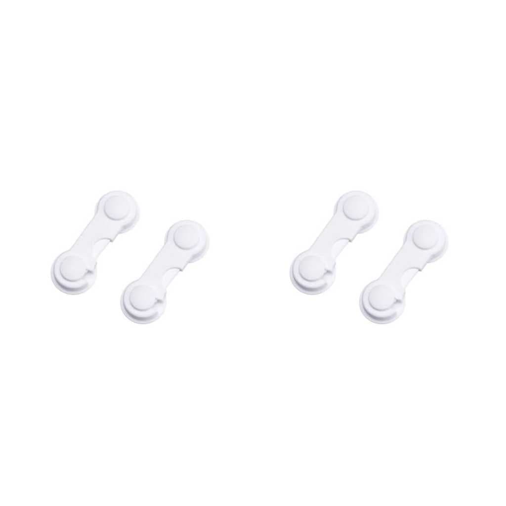Kit 4 Travas de Segurança Gaveta Armário Porta Proteção Para Bebê Multifuncional - Envio Já!