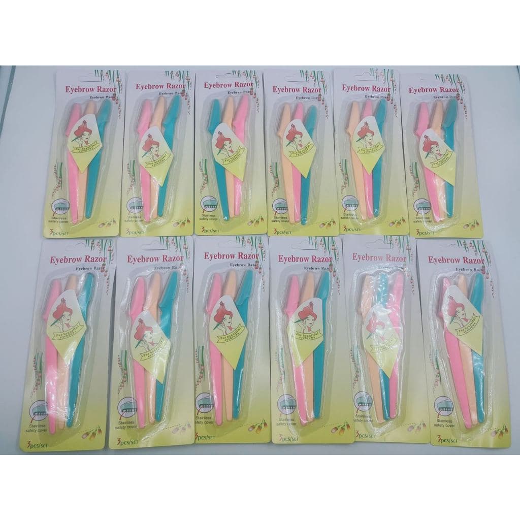 Kit 36 Navalhas Para Sobrancelhas Q Bela Manuela