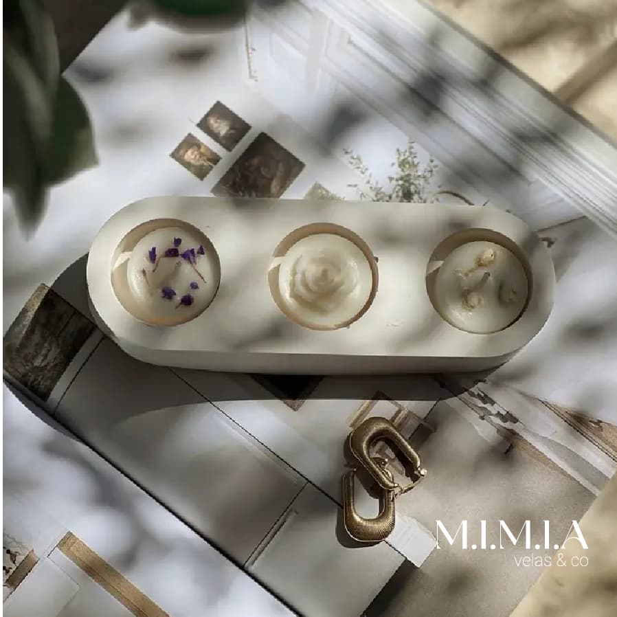 Suporte para velas tamanho padrao