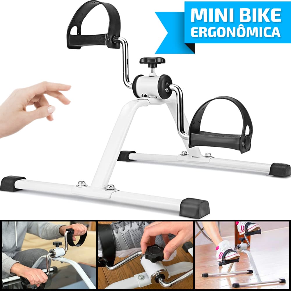 Mini Bicicleta Ergométrica Para Exercícios Pernas Braços