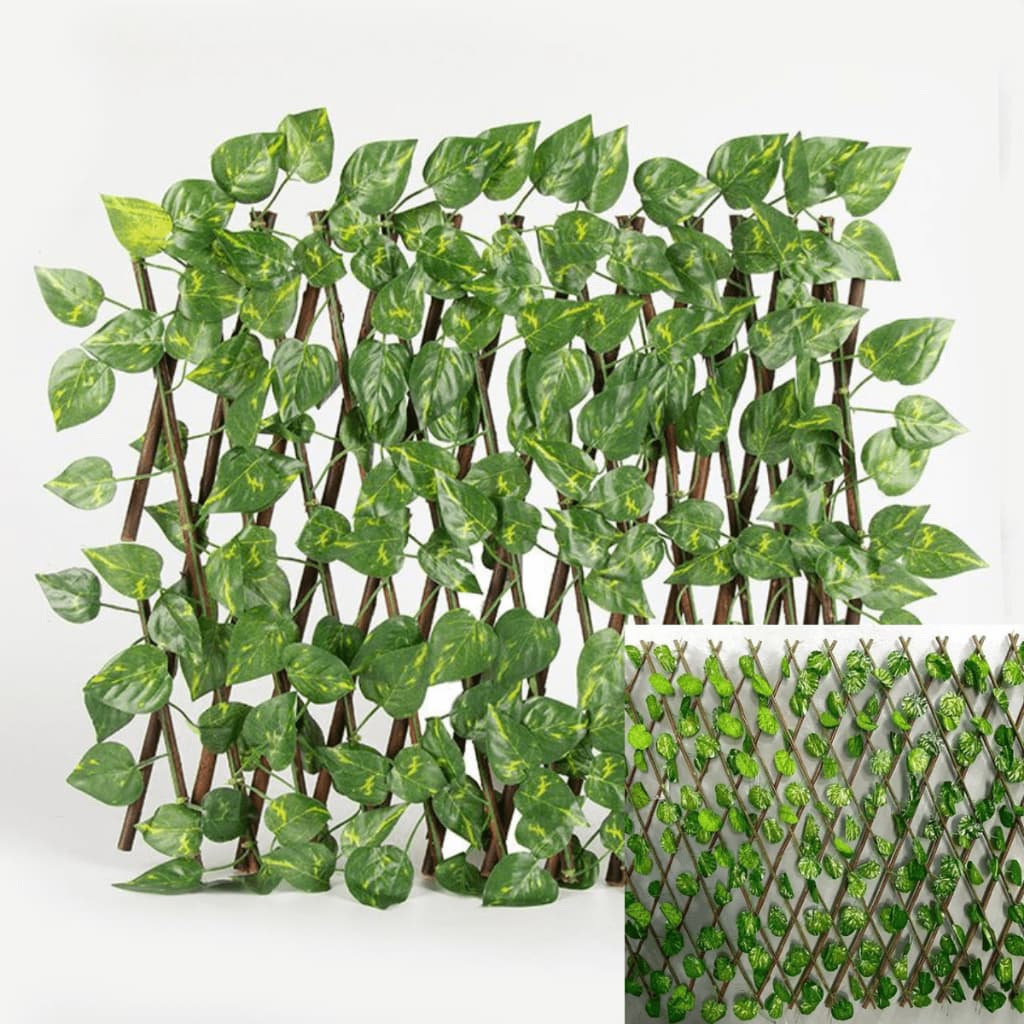 Treliça Gradil Cerca Painel de Madeira  2 metros x 70 centímetros  Decoração Jardim Ambientes Fácil Instalação