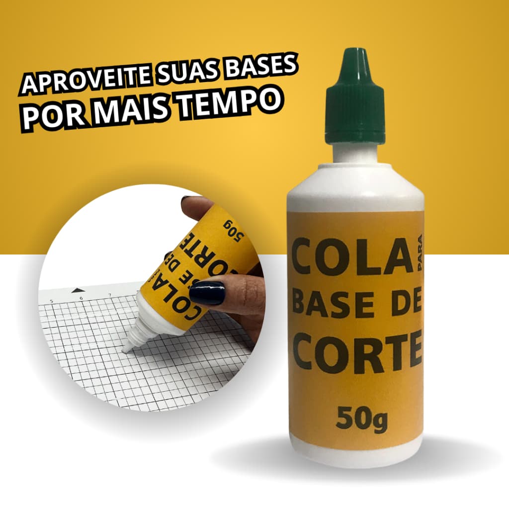 Cola Para Base de Corte Silhouette e ScanNCut - Acompanha Cartão Aplicação