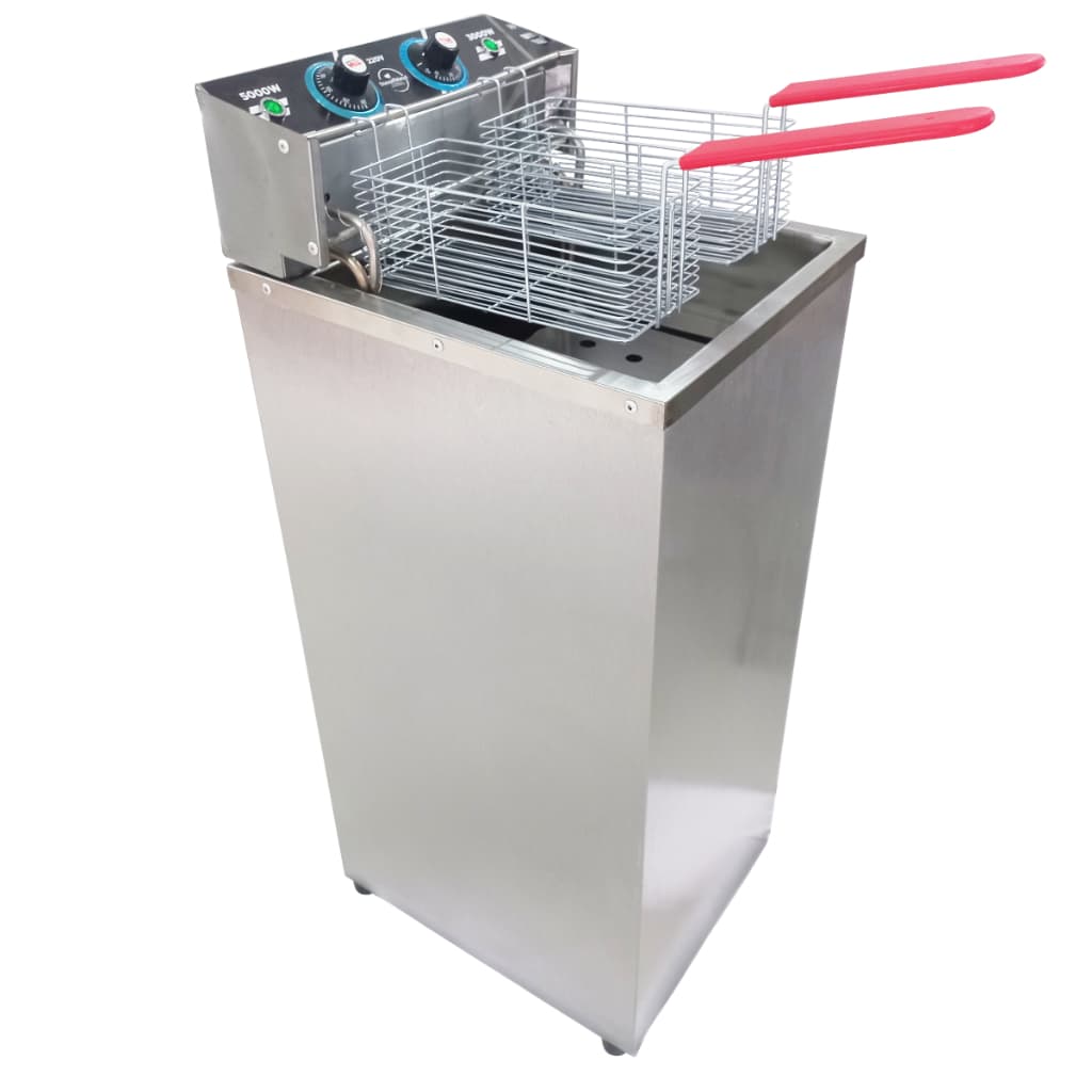 Fritadeira Elétrica 26 Litros 8000w Água E Óleo Com Tampa