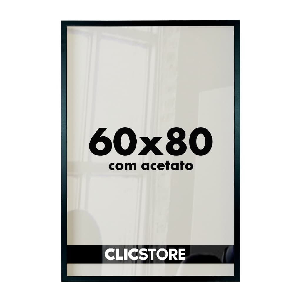 Moldura 60x80 Com Acetato Quadros Poster Foto Casa Parede Certificados Madeira Fundo MDF Decorativo Imagem Quarto Sala